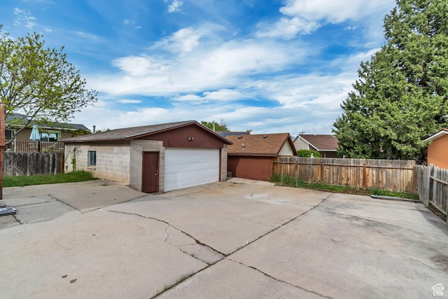 8729 S 3720 W, West Jordan, UT 84088 - detached garage featuring fence