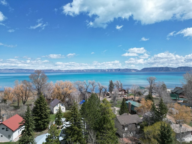 2160 N 730th St W, Garden City, UT 84028 - bird's eye view featuring a water and mountain view