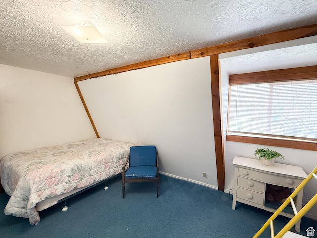 2160 N 730th St W, Garden City, UT 84028 - bedroom featuring carpet floors and a textured ceiling