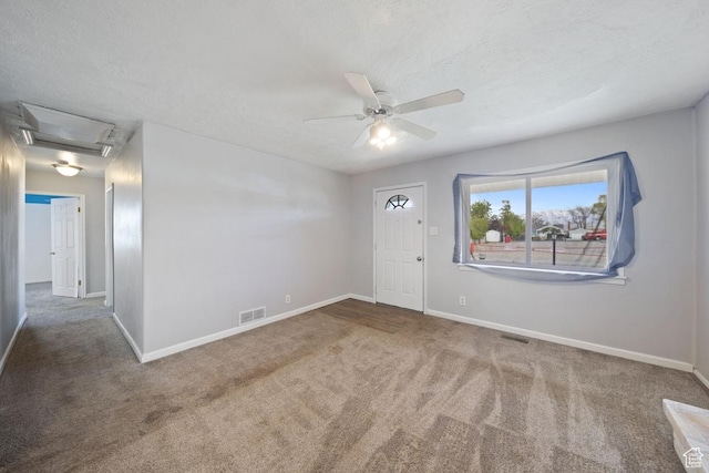 5390 S 4460 W, Kearns, UT 84118 - unfurnished room featuring visible vents, carpet, ceiling fan, and baseboards