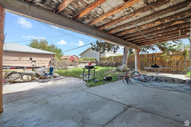 4207 W 5655 S, Salt Lake City, UT 84118 - view of patio / terrace with fence