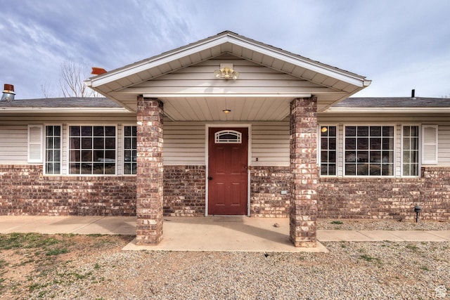3971 S Spanish Valley Dr, Moab, UT 84532 - view of front facade with brick siding
