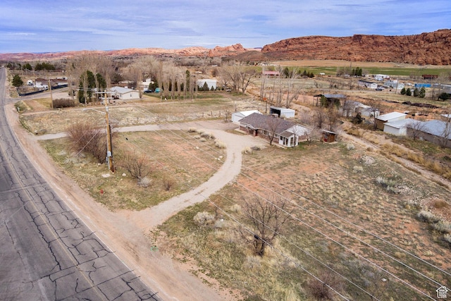 3971 S Spanish Valley Dr, Moab, UT 84532 - aerial view with a rural view and a mountain view
