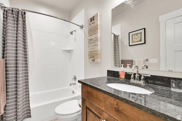 2515 W 3375 S, West Haven, UT 84401 - bathroom with vanity, shower / bath combo, and toilet