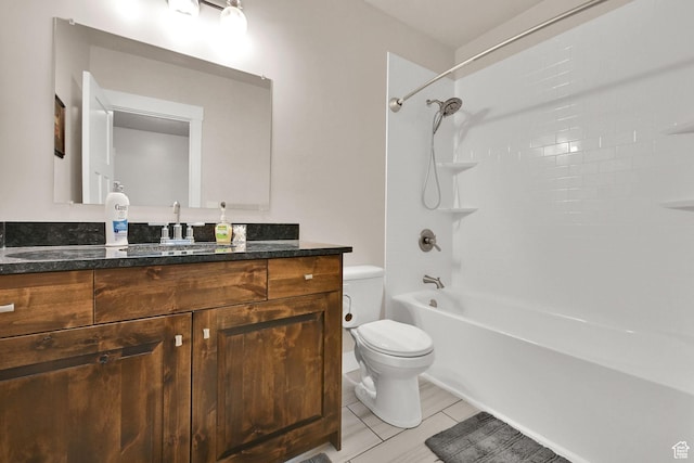 2515 W 3375 S, West Haven, UT 84401 - bathroom with vanity, bathing tub / shower combination, and toilet