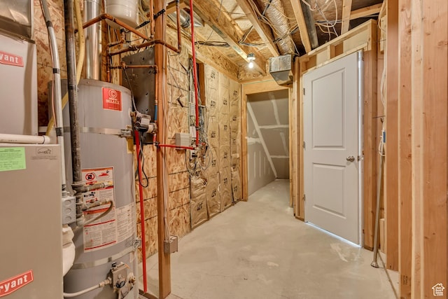 utilities with water heater