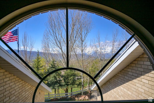 4851 E Lake Creek Rd, Heber City, UT 84032 - exterior details with a mountain view