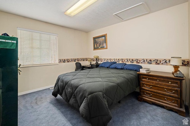 4851 E Lake Creek Rd, Heber City, UT 84032 - carpeted bedroom featuring baseboards and attic access