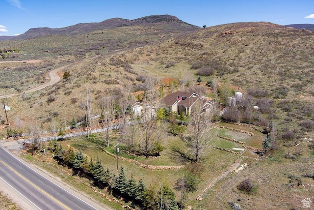 4851 E Lake Creek Rd, Heber City, UT 84032 - aerial view featuring a mountain view