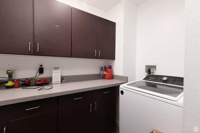 463 E Main St, Salina, UT 84654 - laundry area with cabinet space and washer / clothes dryer