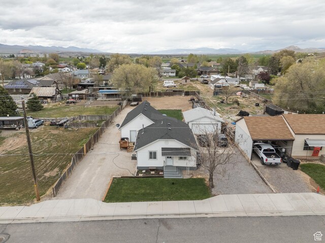 463 E Main St, Salina, UT 84654 - aerial view with a mountain view and a residential view