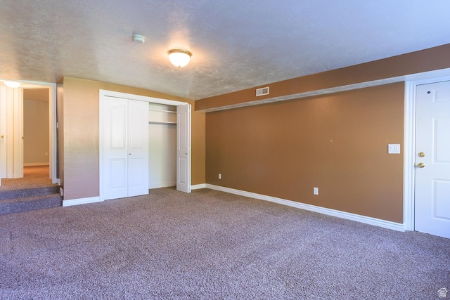 724 E 3230 N, Provo, UT 84604 - unfurnished bedroom featuring baseboards, carpet, a closet, and visible vents