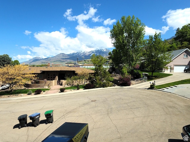 724 E 3230 N, Provo, UT 84604 - view of street with curbs, a mountain view, and sidewalks