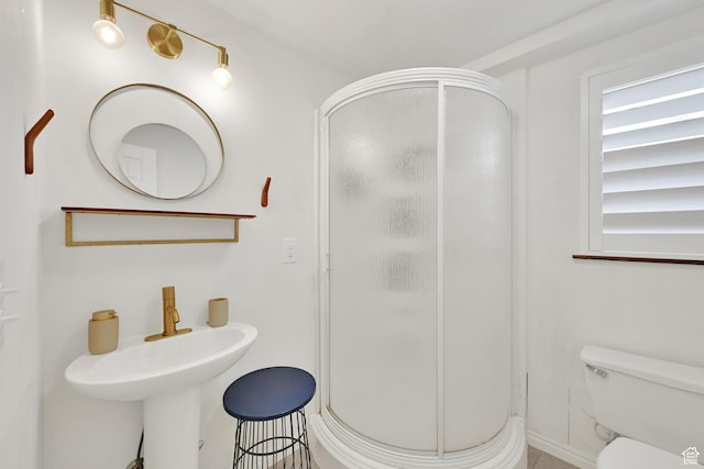 267 W 1600 N, Layton, UT 84041 - bathroom with toilet and a shower stall