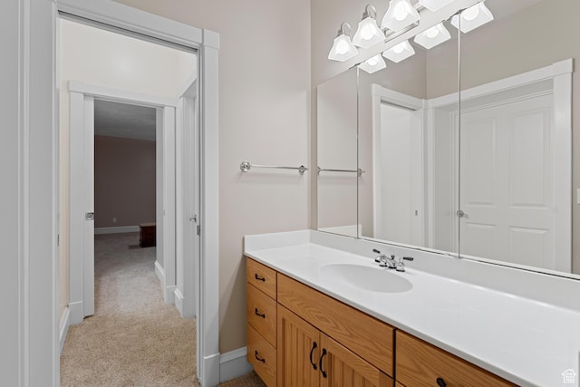 359 E 680 N, Lindon, UT 84042 - bathroom featuring vanity and baseboards