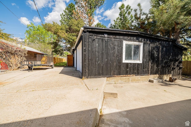 4432 Orchard Ave, South Ogden, UT 84403 - view of outbuilding with fence