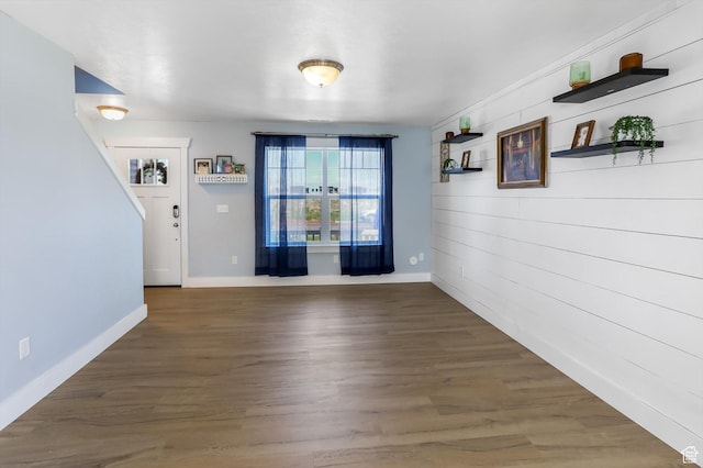 1150 W 200 S, Logan, UT 84321 - interior space featuring baseboards and wood finished floors