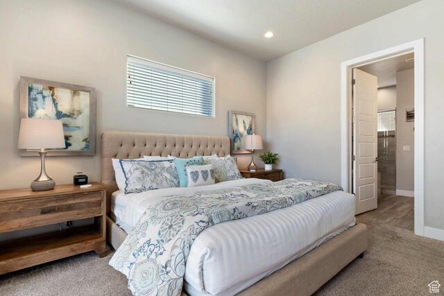 2600 Ocotillo Way Unit 31, Santa Clara, UT 84765 - carpeted bedroom with baseboards and recessed lighting