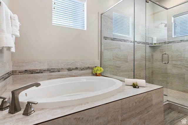 2600 Ocotillo Way Unit 31, Santa Clara, UT 84765 - bathroom with a shower stall and a bath