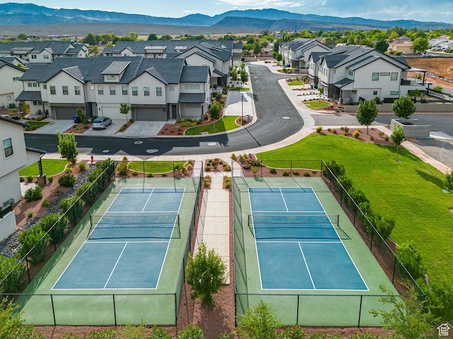 2600 Ocotillo Way Unit 31, Santa Clara, UT 84765 - aerial perspective of suburban area featuring a mountain backdrop