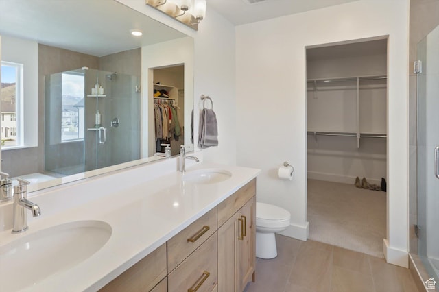 3030 S 400 W, Nibley, UT 84321 - full bath with a sink, a shower stall, and toilet