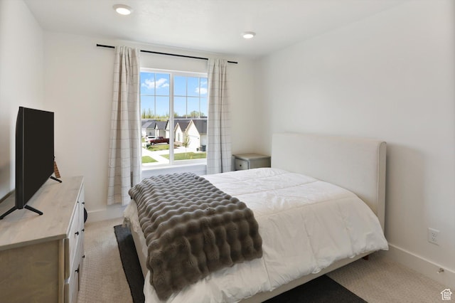 3030 S 400 W, Nibley, UT 84321 - bedroom with baseboards and light colored carpet