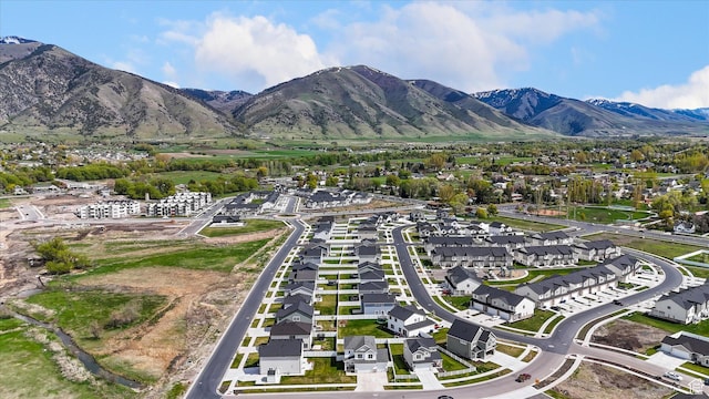 3030 S 400 W, Nibley, UT 84321 - bird's eye view with a residential view and a mountain view