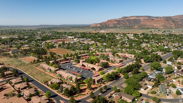 300 E 300 N Unit L5, Kanab, UT 84741 - aerial view of property's location with a mountainous background