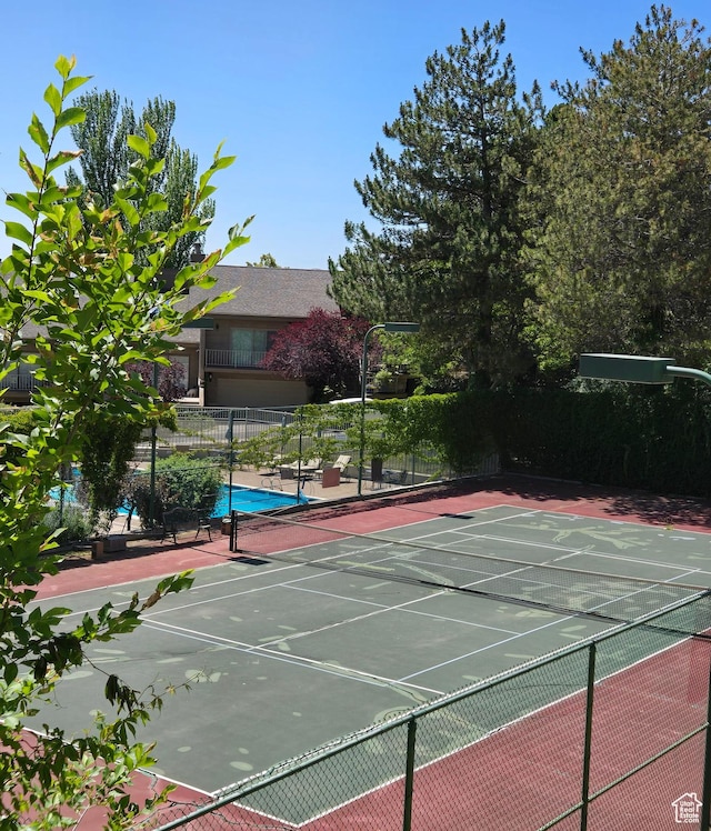 799 Northpoint Ct, Salt Lake City, UT 84103 - view of tennis court