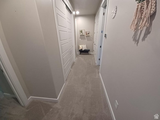 1831 S 2525 W Unit 103, West Haven, UT 84401 - hallway with carpet flooring, baseboards, and recessed lighting