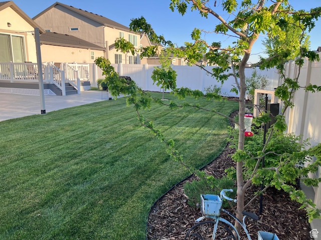1831 S 2525 W Unit 103, West Haven, UT 84401 - view of yard featuring a deck