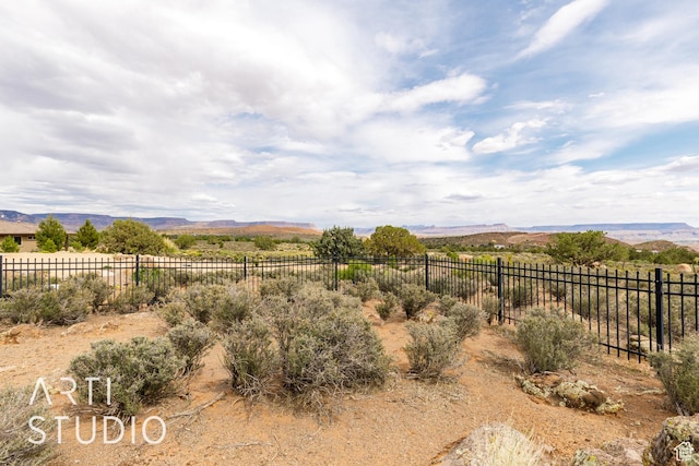 415 W Silver Hills Rd, Leeds, UT 84746 - exterior space featuring a rural view, fence, and a mountain view