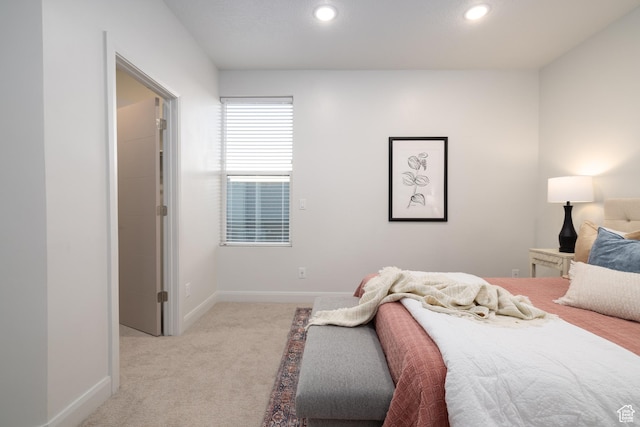 1602 E 3300 S, Millcreek, UT 84106 - bedroom featuring recessed lighting, baseboards, and light colored carpet