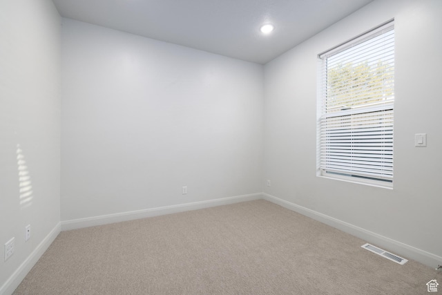 1602 E 3300 S, Millcreek, UT 84106 - spare room with carpet floors, baseboards, and visible vents