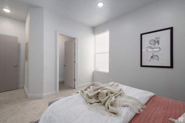 1602 E 3300 S, Millcreek, UT 84106 - bedroom with baseboards, recessed lighting, a spacious closet, and light carpet