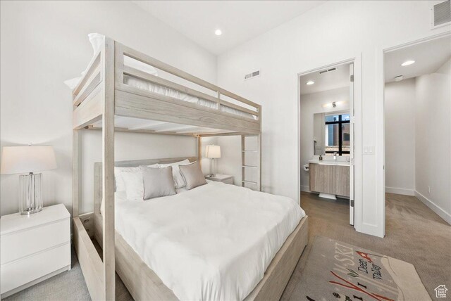 4134 Cooper Ln Unit 22, Park City, UT 84098 - bedroom featuring carpet flooring, recessed lighting, and visible vents