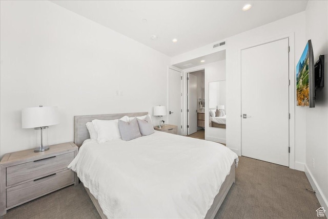 4134 Cooper Ln Unit 22, Park City, UT 84098 - carpeted bedroom featuring visible vents, recessed lighting, and baseboards