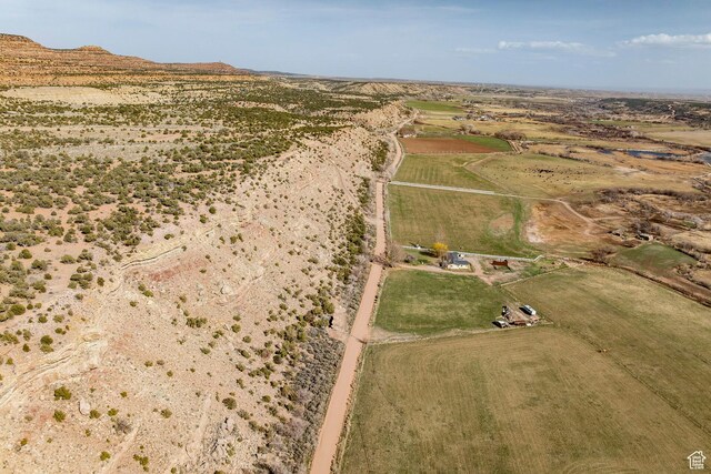 24517 W Rock Creek Rd, Duchesne, UT 84021 - birds eye view of property with a rural view