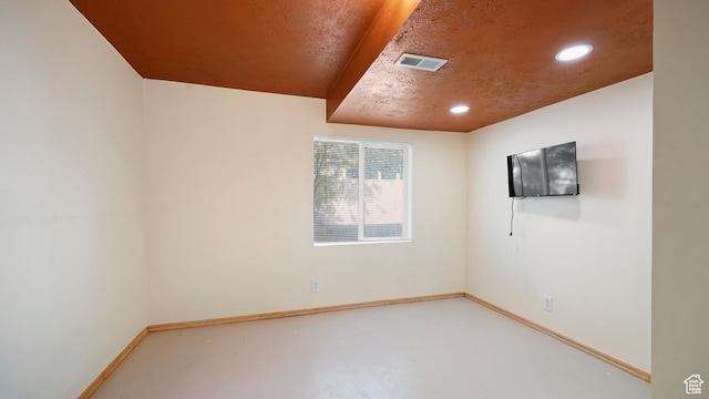 6267 S Waller Ln W, West Jordan, UT 84081 - spare room with baseboards and recessed lighting