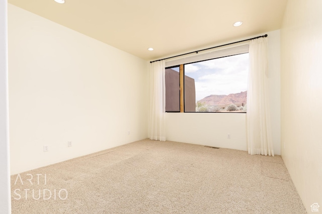 423 W Taman Ct, Ivins, UT 84738 - unfurnished room featuring recessed lighting and carpet