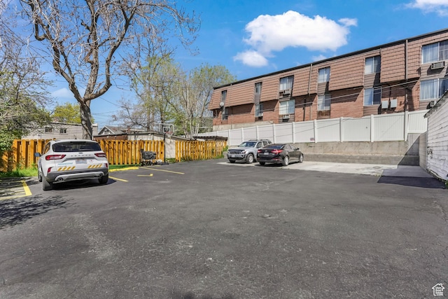 827 E 100 S, Salt Lake City, UT 84102 - uncovered parking lot with fence
