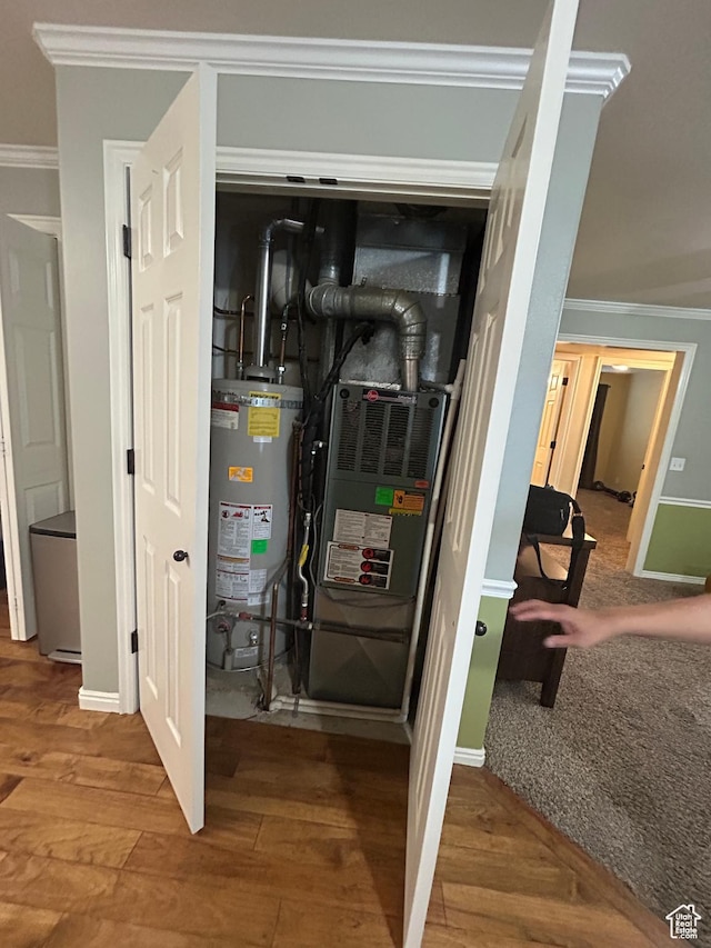 325 W 650 N Unit 11, Orem, UT 84057 - utility room with strapped water heater