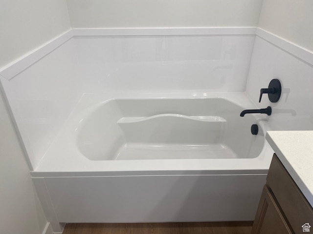 full bathroom featuring vanity
