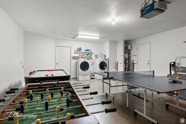 186 N 870 W, Hurricane, UT 84737 - rec room with washer and dryer and secured water heater