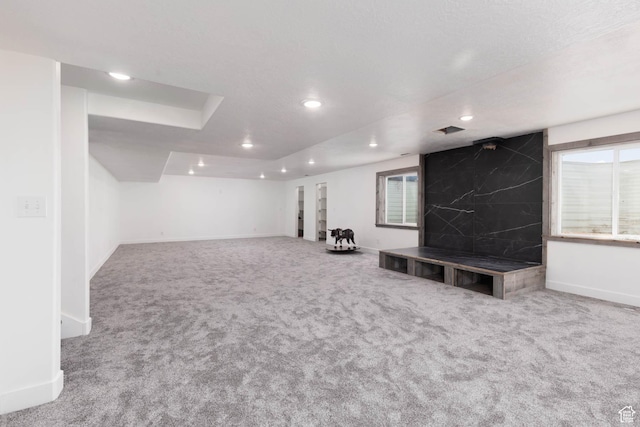 10360 S 10750 W, Axtell, UT 84621 - basement featuring recessed lighting, baseboards, and carpet floors