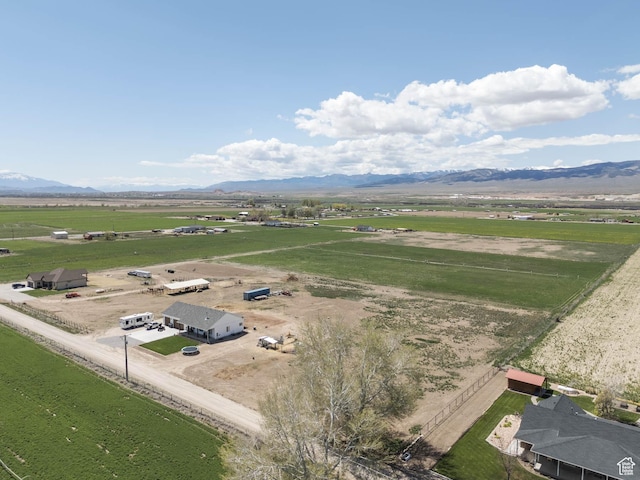10360 S 10750 W, Axtell, UT 84621 - bird's eye view with a mountain view and a rural view
