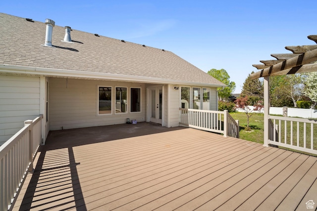 220 N 810 E, Smithfield, UT 84335 - view of wooden terrace