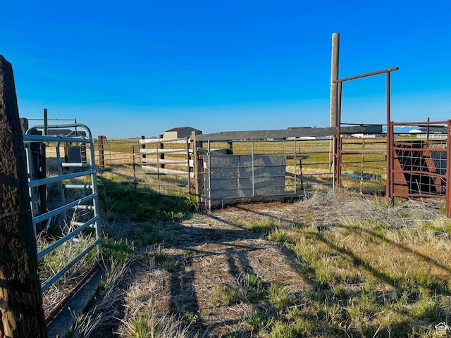 848 N Cooley St W, Grantsville, UT 84029 - view of yard with a rural view and fence
