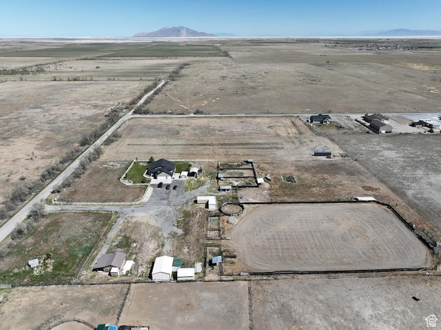 848 N Cooley St W, Grantsville, UT 84029 - aerial view featuring a rural view and a mountain view