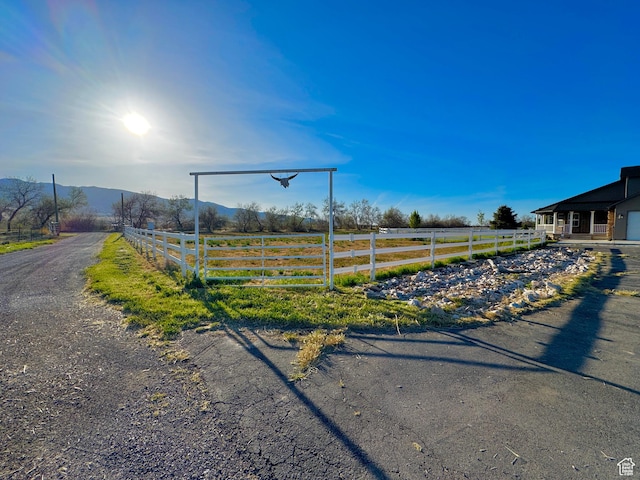 848 N Cooley St W, Grantsville, UT 84029 - view of street with a rural view and a mountain view